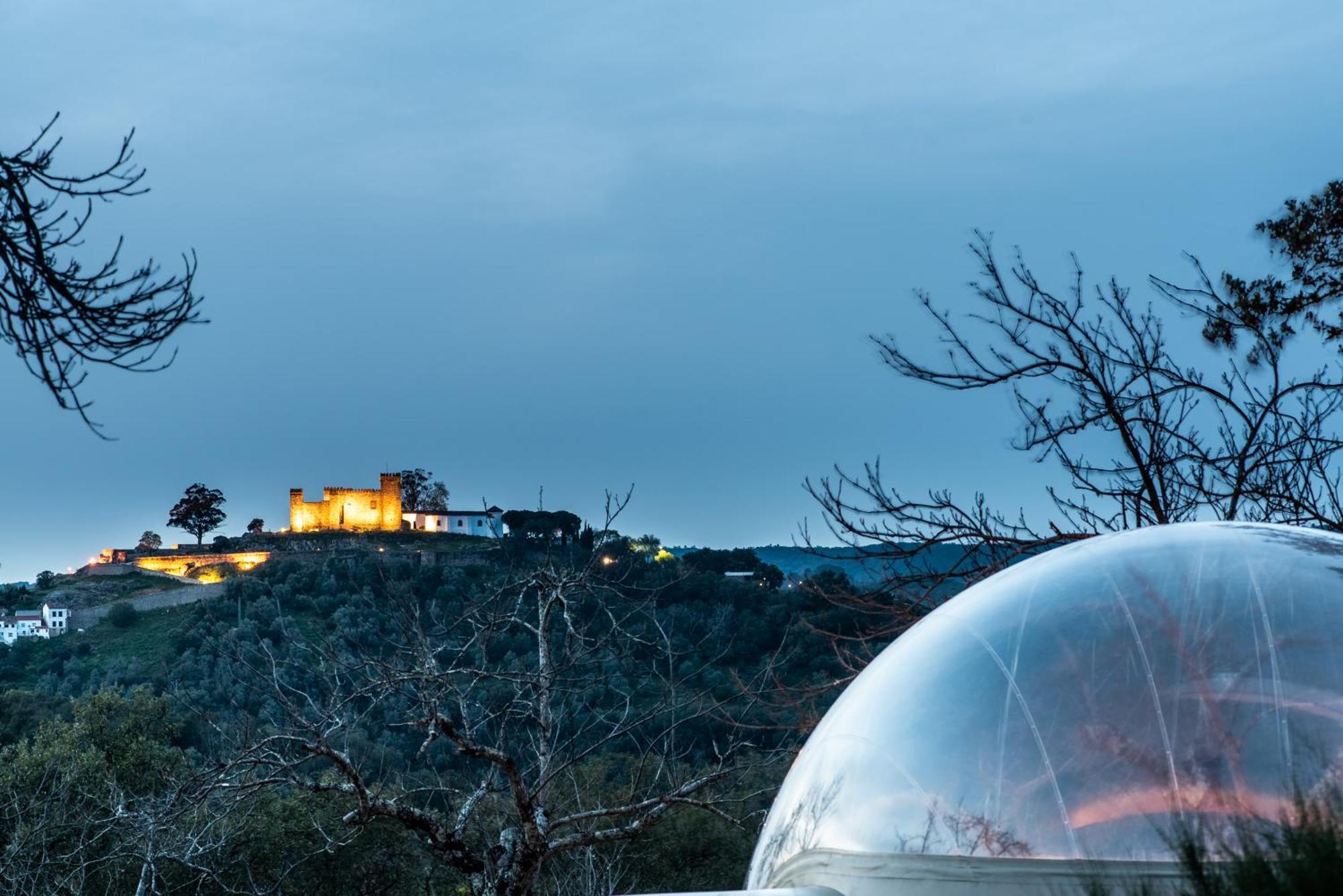 Horizonte Bubble Rooms Cortegana Exterior foto