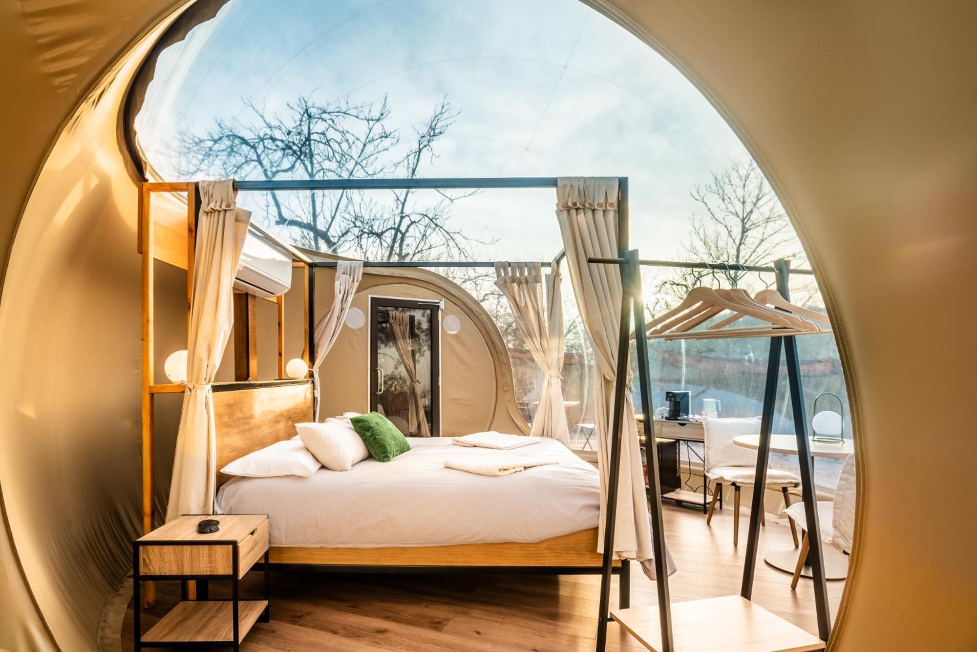 Horizonte Bubble Rooms Cortegana Exterior foto